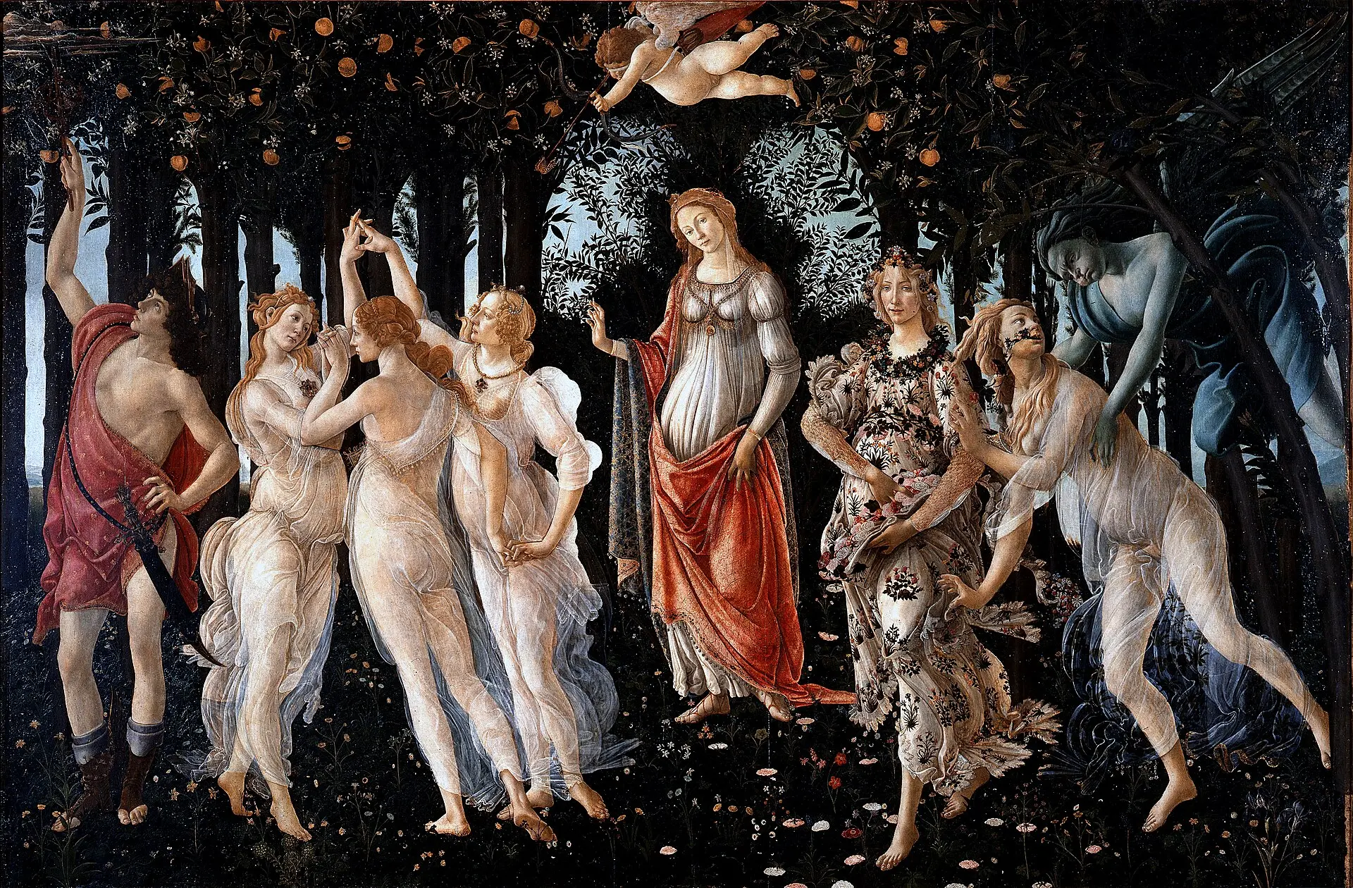 "La Primavera" di Sandro Botticelli